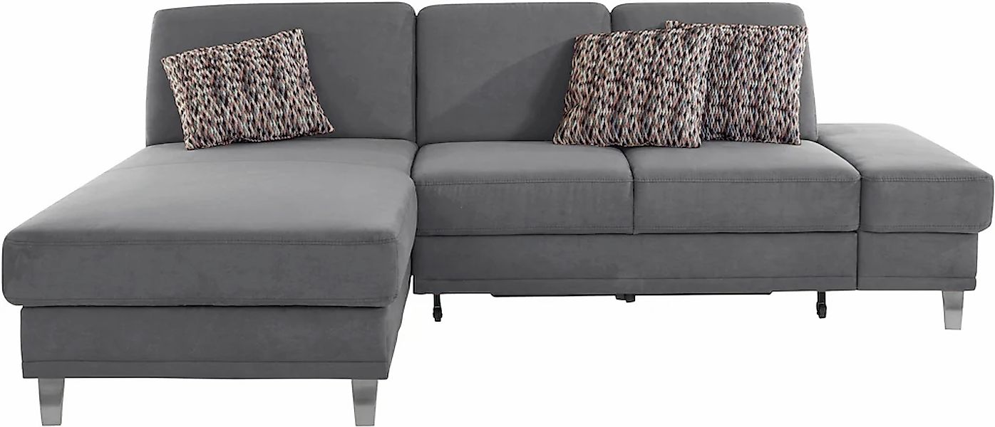 sit&more Ecksofa "Clio L-Form", wahlweise mit Bettfunktion oder Vorziehsitz günstig online kaufen