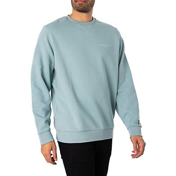 Lyle & Scott  Sweatshirt Lässiges Sweatshirt mit Loopback-Stickerei günstig online kaufen