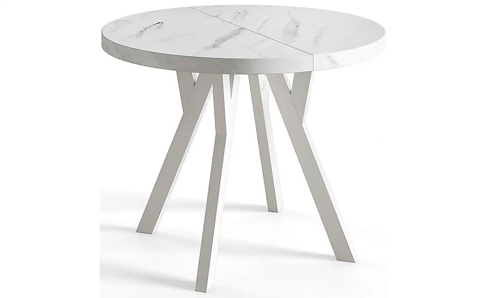 Esstisch ausziehbar Ove ¦ grau Ø: 90 Tische > Esstische > Esstische rund - günstig online kaufen