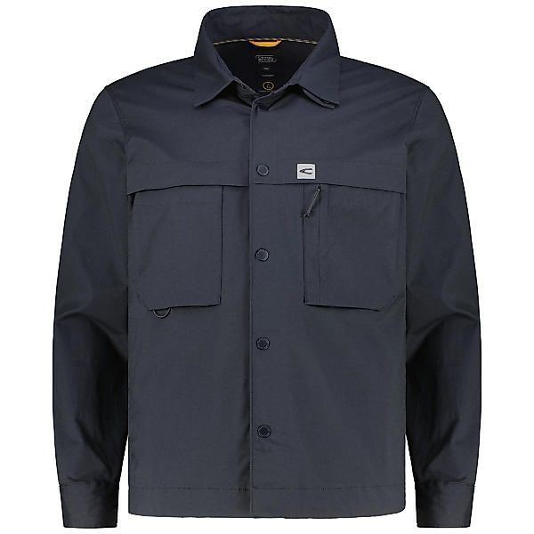 camel active Overshirt aus Funktionsmaterial, wasserabweisend Farbe dunkelb günstig online kaufen