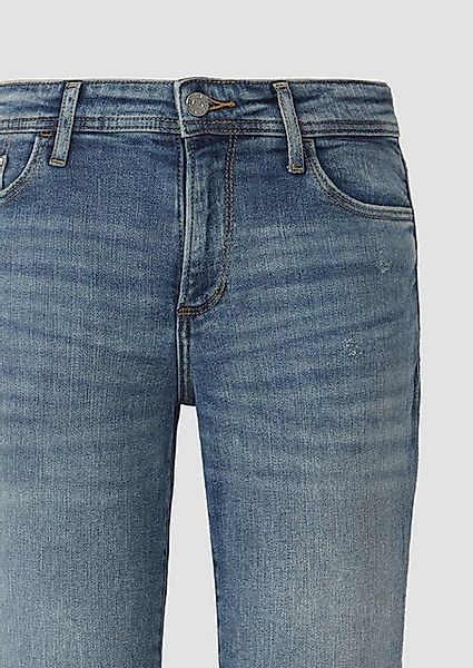 s.Oliver 5-Pocket-Jeans Jeans Beverly / Slim Fit / Mid Rise / Bootcut Leg günstig online kaufen