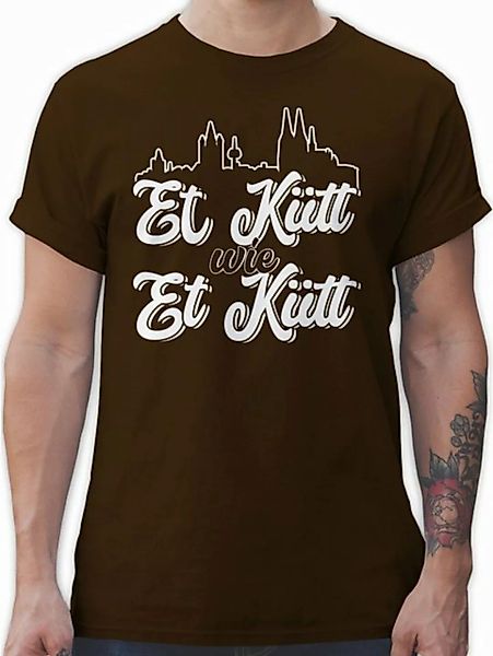 Shirtracer T-Shirt Et Kütt Wie Et Kütt Karneval & Fasching günstig online kaufen