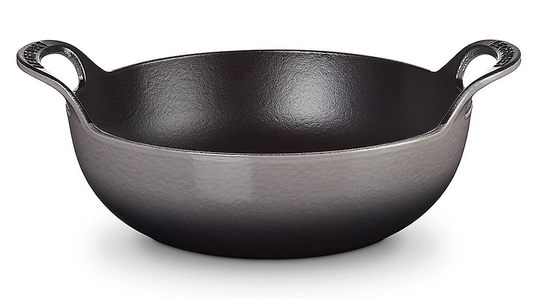 Le Creuset Balti Dish Schmorbräter Gusseisen Flint Grau 24cm günstig online kaufen