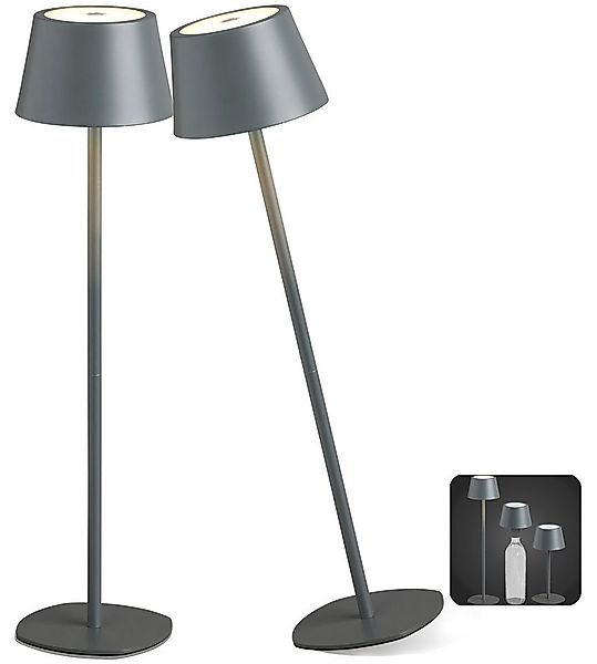 Northpoint LED Tischleuchte LED Akku Tischlampe Flaschenleuchte 3in1 45cm w günstig online kaufen