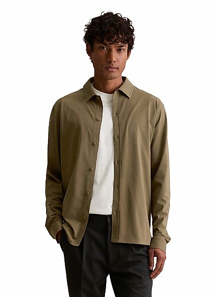 Marc OPolo DENIM Langarmhemd "aus reiner Bio-Baumwolle" günstig online kaufen