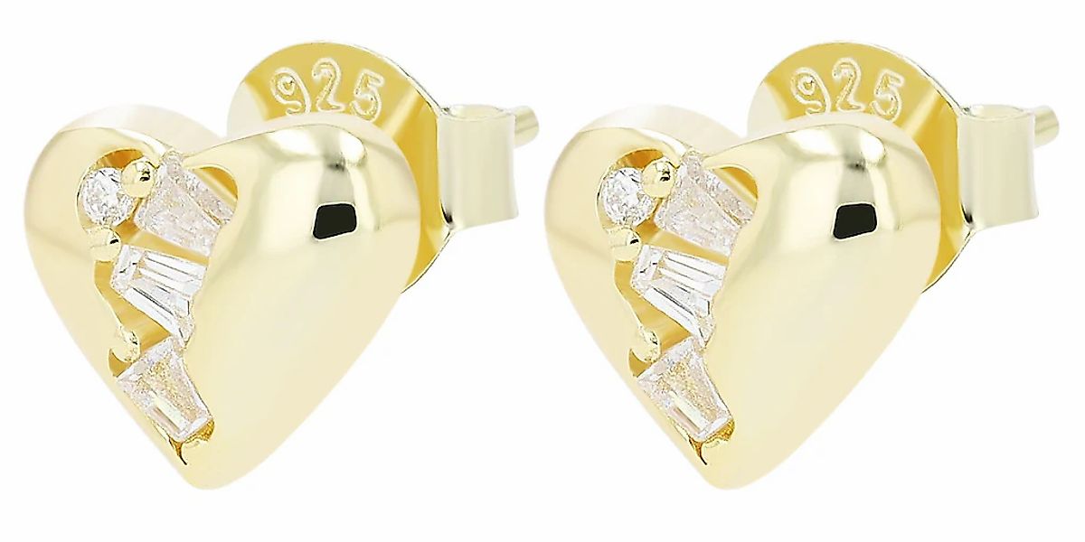 Adelia´s Paar Ohrhänger "Damen Ohrringe – Ohrstecker aus 925 Silber mit Zir günstig online kaufen