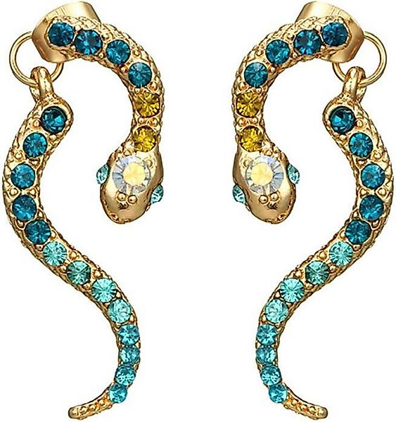 LuxusKollektion Schmuckset 925 Silber Gold Creolen günstig online kaufen
