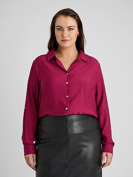 Guido Maria Kretschmer Curvy Langarmbluse Hanni (1-tlg) Falten günstig online kaufen