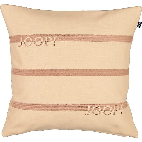 JOOP! Kissenhüllen Trace - Farbe: Nude - 075 - 50x50 cm günstig online kaufen
