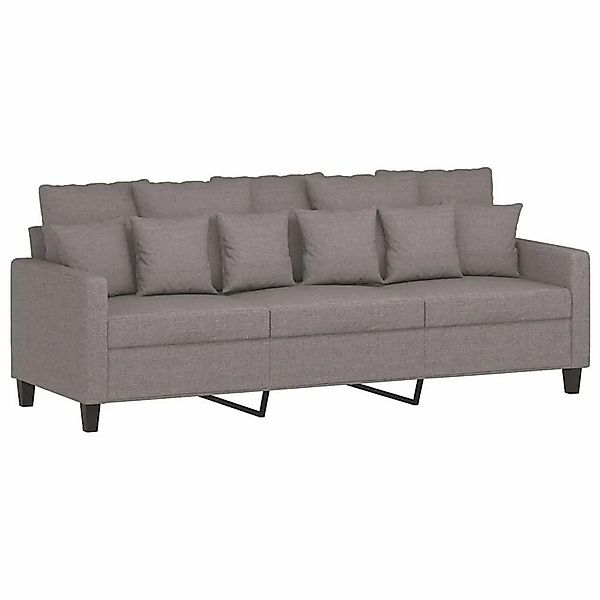 vidaXL 3-Sitzer-Sofa Taupe 180 cm Stoff 359282 günstig online kaufen