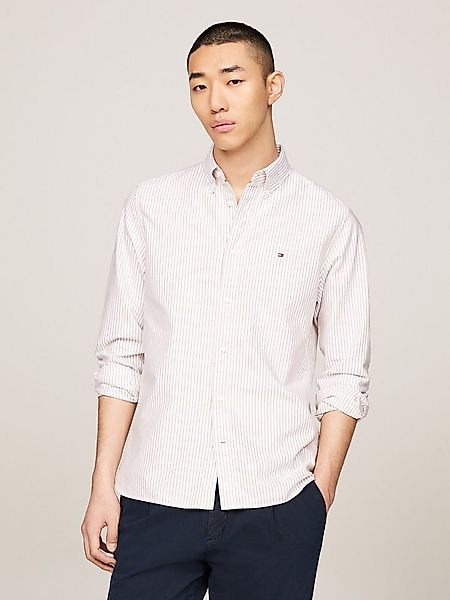 Tommy Hilfiger Langarmhemd HERITAGE OXFORD STRIPE Regular Fit SHIRT günstig online kaufen