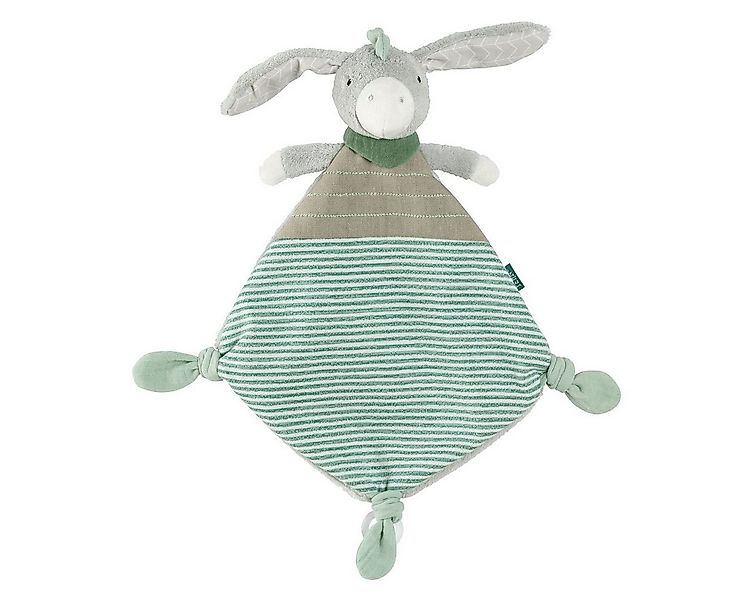 Fehn Schnuffeltuch Esel, Schmusetuch mit Stofftier Spielzeug, Einschlafhilf günstig online kaufen