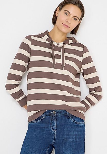 CECIL Kapuzensweatshirt im Streifen-Design günstig online kaufen