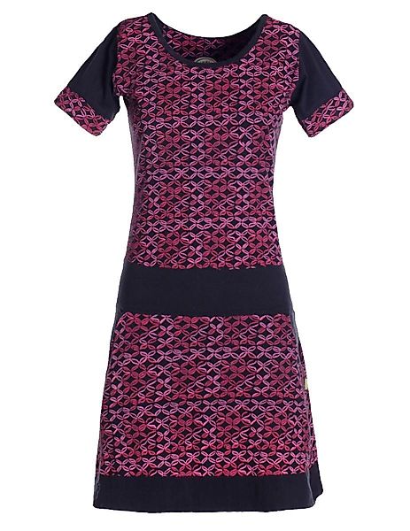 Vishes Tunikakleid Damen Longshirt-Kleid kurzarm Mini-Kleid günstig online kaufen
