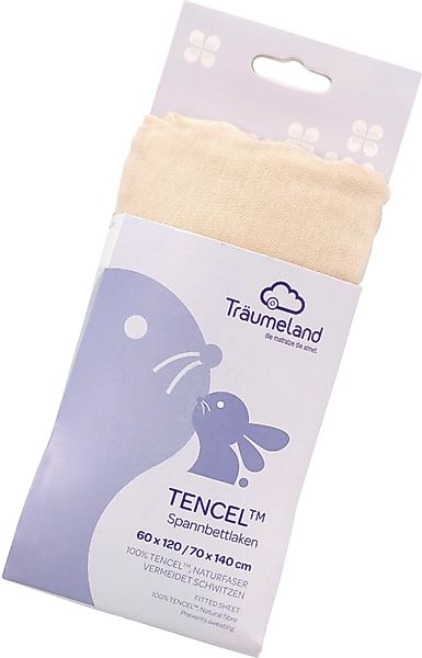 Träumeland Bettlaken hochwertiges Spannbetttuch aus Tencel®, günstig online kaufen