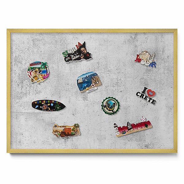 Tulup Magnettafel Bedruckte Magnettafel für die Wand Abgenutzte Betonstrukt günstig online kaufen