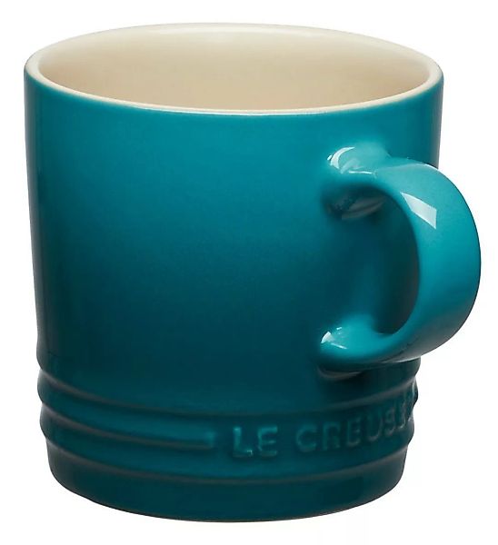 Le Creuset Tasse Becher Steinzeug Deep Teal Petrol 200ml günstig online kaufen