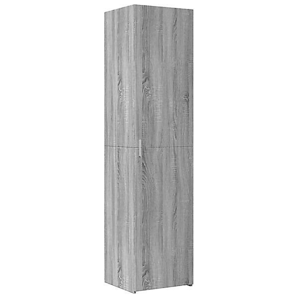 vidaXL Highboard Grau Sonoma 45x42,5x185 cm Holzwerkstoff 3281411 günstig online kaufen