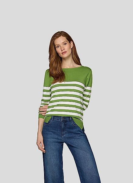 Rabe Strickpullover im Streifen-Look günstig online kaufen