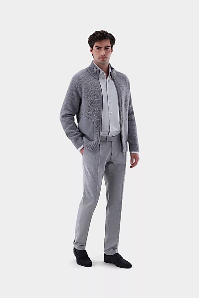 Strickjacke mit Teddy Struktur günstig online kaufen