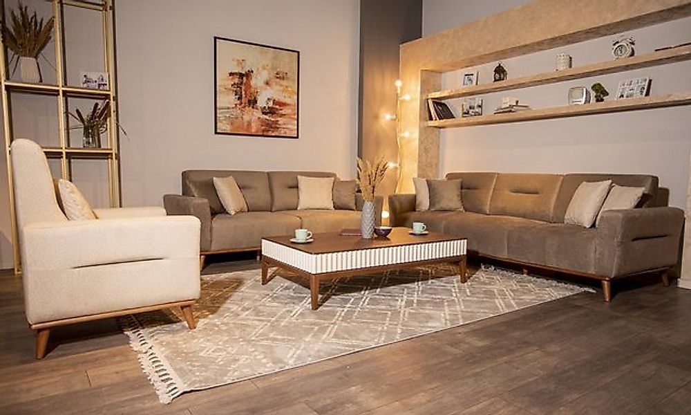 Möbeldreams Sofa Sofa-Set 3-3-1 / 3-2-1 günstig online kaufen