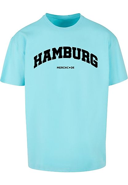 Merchcode T-Shirt "Merchcode Herren Hamburg Wording - Heavy Oversize Tee", günstig online kaufen