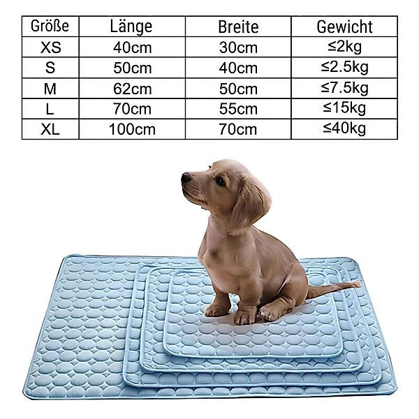 HS.SUPPLY Hundematte kühlende Matte für Ihr günstig online kaufen