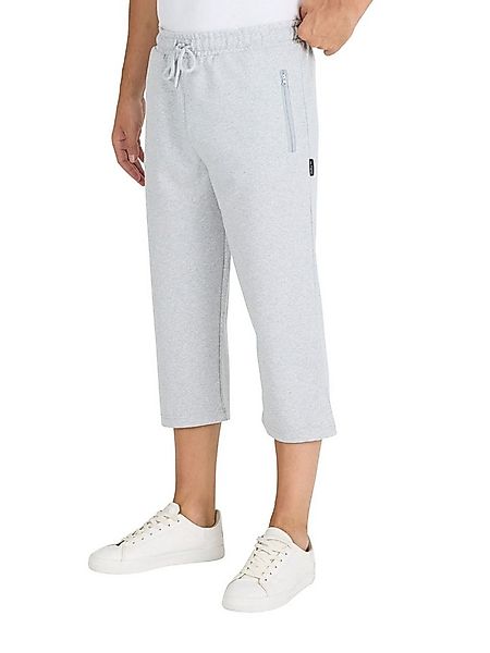 COMEOR 3/4-Sweathose Herren Bermuda Capri Shorts 3/4 Sommerhosen mit Reißve günstig online kaufen