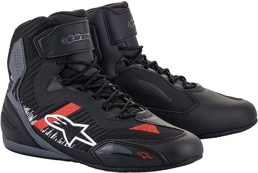 Alpinestars Faster-3 Rideknit Motorradschuhe Motorradstiefel perforiert günstig online kaufen