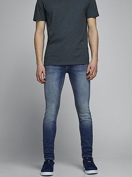 Jack & Jones Skinny-fit-Jeans JJILIAM Skinny Jeans mit Used-Waschung für sc günstig online kaufen