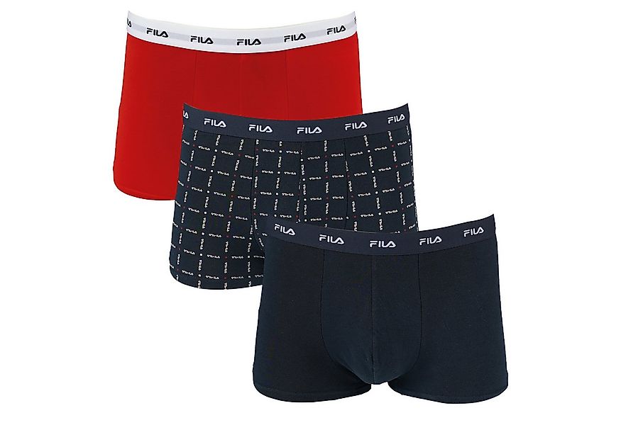 Fila Boxershorts MAN BOXER SHORTS (3er Pack) mit elastischem Logobund günstig online kaufen