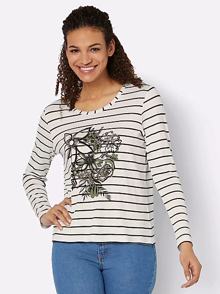 Inspirationen Langarmshirt "Druck-Shirt", (1 tlg.) günstig online kaufen