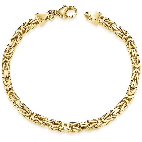 Materia Königsarmband Herren Gold massiv 5mm günstig online kaufen