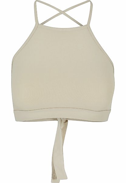 URBAN CLASSICS Tanktop "Urban Classics Damen Ladies Triangle Top" 1 Stk. günstig online kaufen