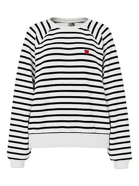 pieces Sweatshirt PCGRETA LS EMB UB günstig online kaufen