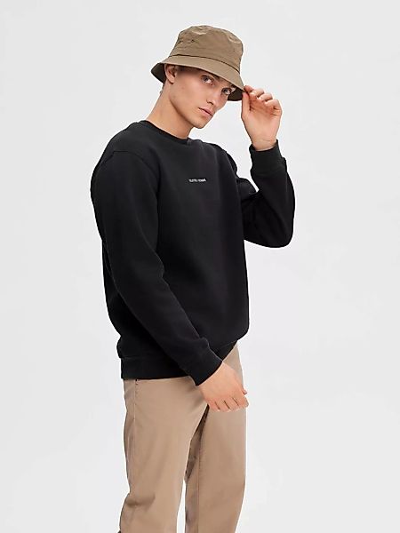 SELECTED HOMME Sweatshirt SLHHANKIE LOGO CREW NECK SWEAT NOOS günstig online kaufen