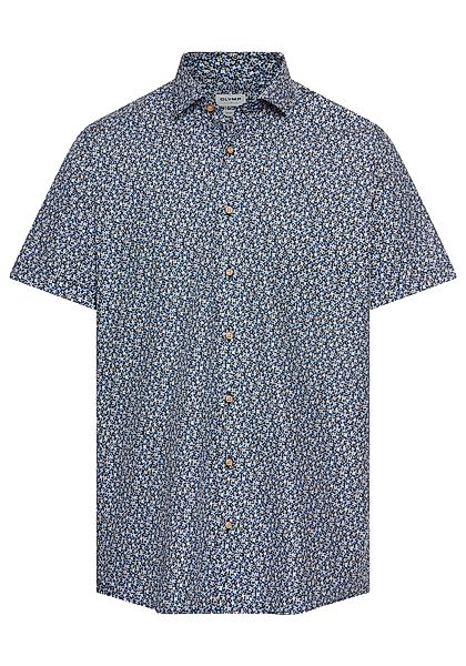 OLYMP Kurzarmhemd Level 5 floraler Alloverprint günstig online kaufen