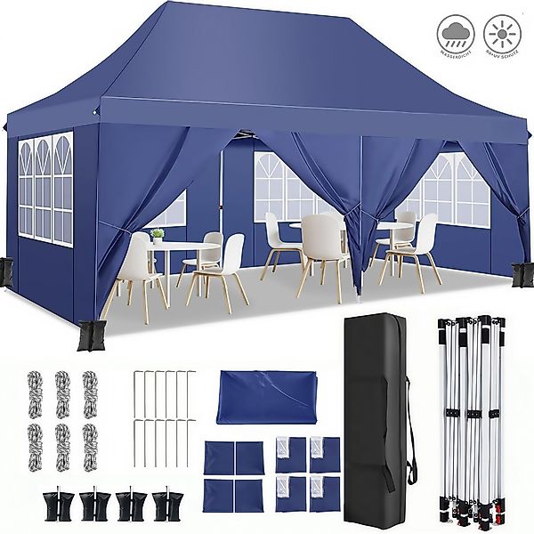 Tooluck Faltpavillon 3X6m Wasserdicht UV 50+ günstig online kaufen