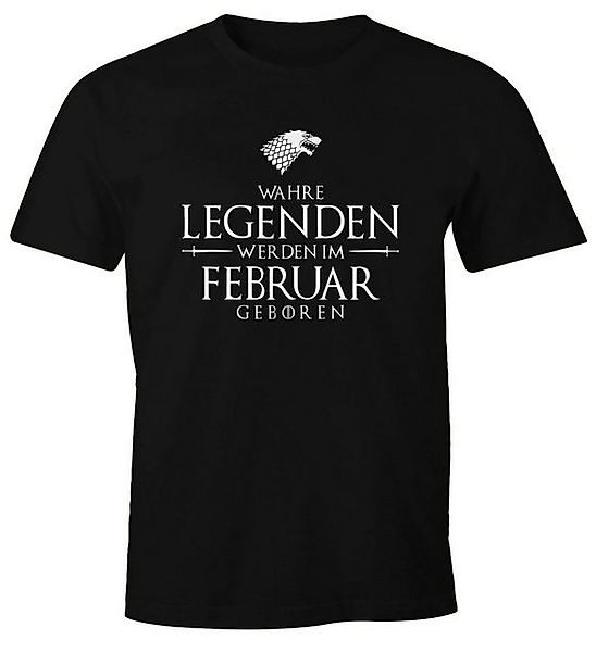 MoonWorks Print-Shirt Herren T-Shirt Wahre Legenden günstig online kaufen