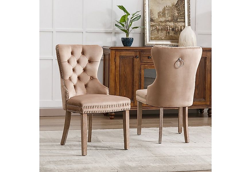 Flieks Esszimmerstuhl (Set, 2 St), 2er Set Polsterstühle Küchenstühle Wohnz günstig online kaufen