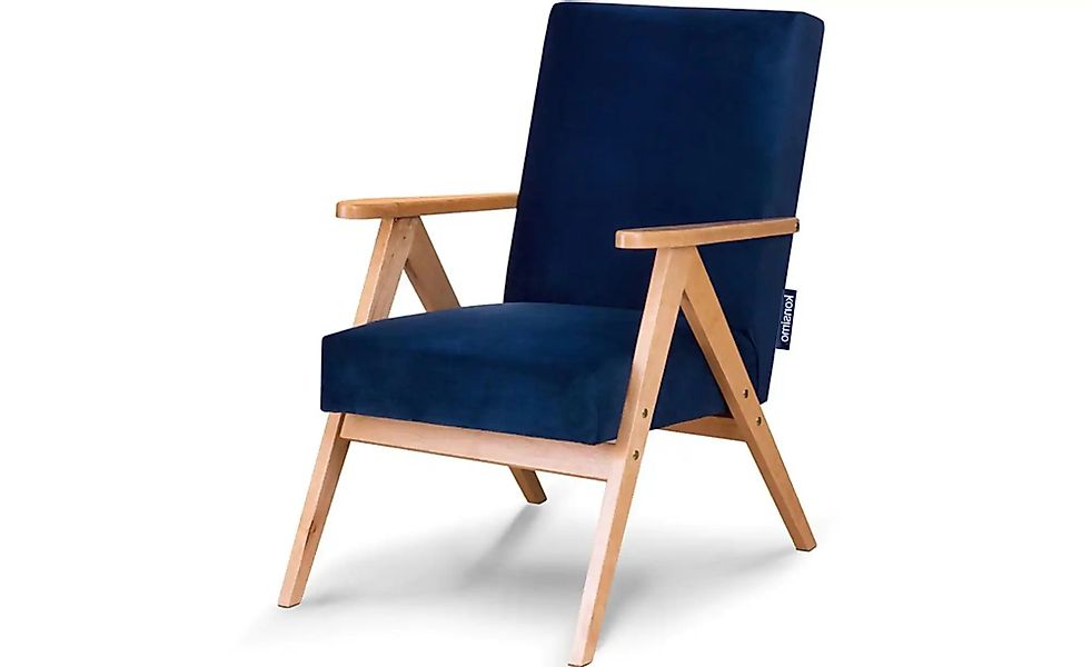 KONSIMO Sessel  Naset ¦ blau ¦ Maße (cm): B: 60 H: 90 Polstermöbel > Sessel günstig online kaufen