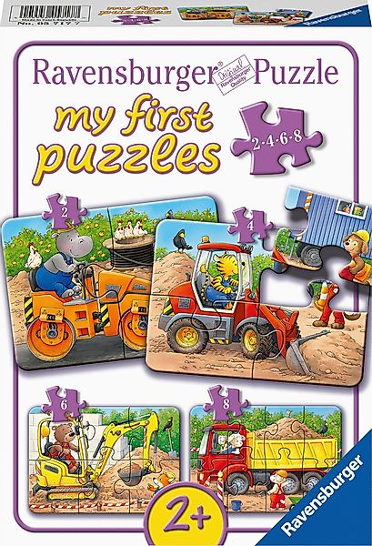 Ravensburger Puzzle Tiere auf der Baustelle, günstig online kaufen