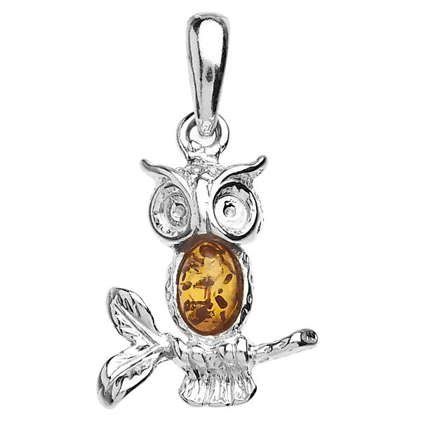 OSTSEE-SCHMUCK Kettenanhänger Ostsee-Schmuck Anhänger Eule Anhänger günstig online kaufen
