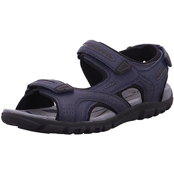 Geox Wanderschuhe Lederimitat Trekkingsandale günstig online kaufen