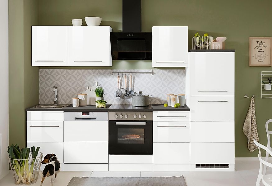 KOCHSTATION Küchenzeile KS-Trient, Breite 280 cm, günstig online kaufen