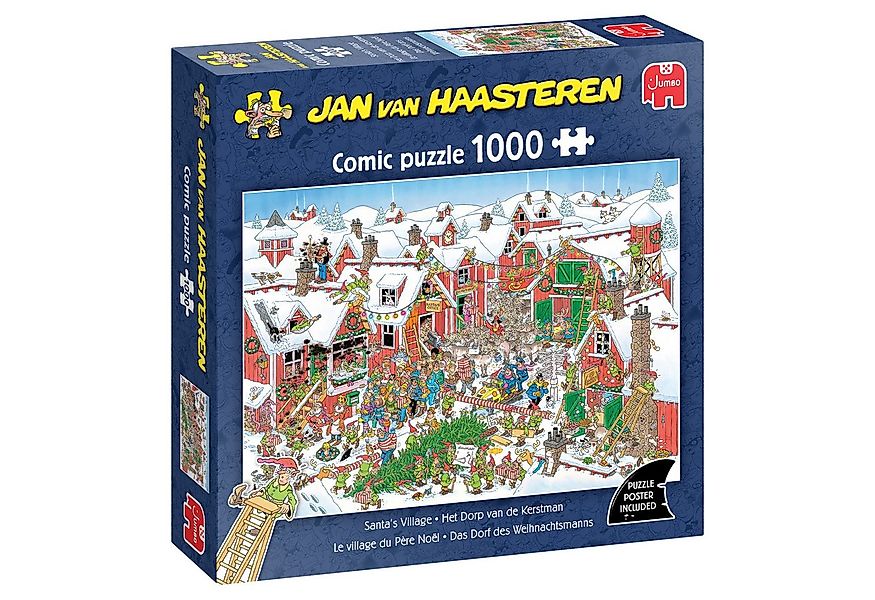 Jan van Haasteren Puzzle Jan van Haasteren, Das Dorf des Weihnachtsmanns, 1 günstig online kaufen