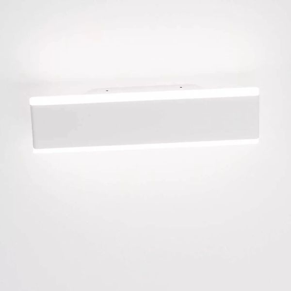 LED Wandleuchte Line in Weiß 2x 8W 1056lm günstig online kaufen