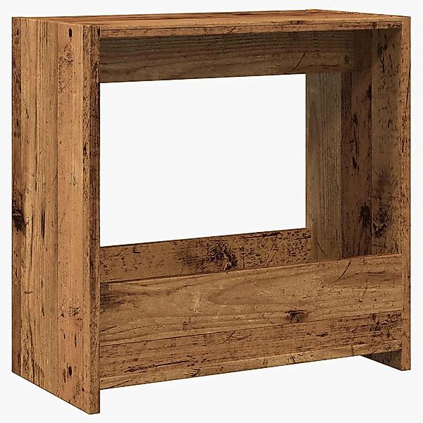 vidaXL Beistelltisch Altholz-Optik 50x26x50 cm Holzwerkstoff 856538 günstig online kaufen
