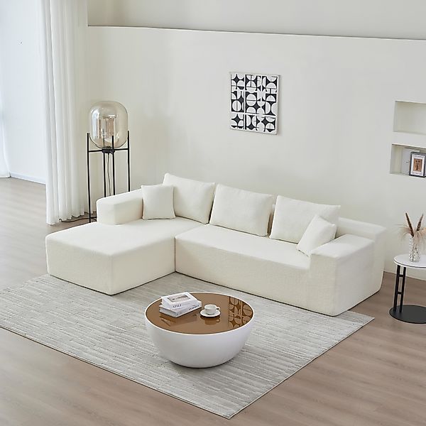 OKWISH Ecksofa L-Form Ecksofa, Ecksofa mit günstig online kaufen