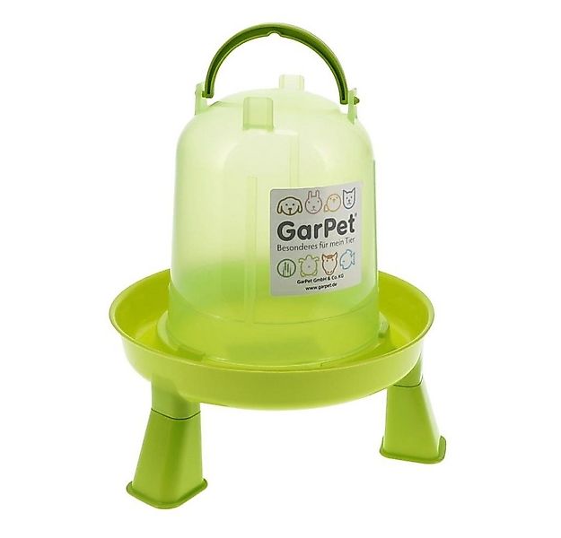 GarPet Wasserspender Geflügeltränke mit Stand Füße grün Hühner Tränke autom günstig online kaufen